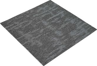 vidaXL Azulejo De Alfombra Gris Carb&oacute;n 50 X 50 Cm 20 Uds. Pp Y Bet&uacute;n Vidaxl