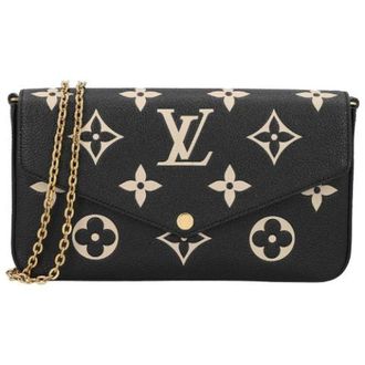 Louis Vuitton Pre-owned Shoulder Bags, female, Black, Size: ONE SIZE Pre-owned Pochette F&eacute;licie