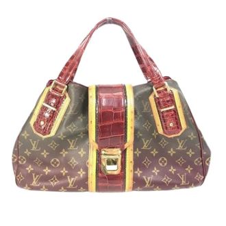 Louis Vuitton Pre-owned Monogram Mirage Boston Bag - Dames - Pre-owned - Bruin - Maat: ONE Size