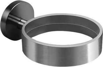OEM Supporto Per Asciugacapelli In Acciaio Inox Color Argento, Elegante Design A Parete Per Il Bagno, Installazione Facile E Stabile