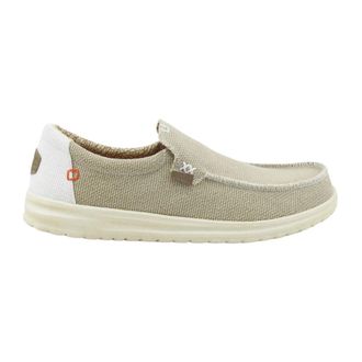 Hey Dude Mikka Braided - Heren - Loafers - Grijs - 45 EU - Katoen - Schoenen