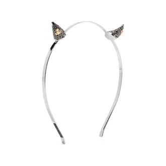 Vivienne Westwood Crystal-embellished Orb-plaque Headband