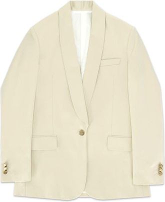 Fortela Classic Navajo Crochet Blazer in Beige at Nordstrom, Size 44 Eu