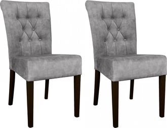 HOME AFFAIRE 4-Fussstuhl »Ravenna« (Set) 2 Stk.Esszimmerstuhl mit Knopfheftung