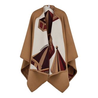 Ferragamo Mujer, Chaquetas, Marr&oacute;n, Talla: ONE Size