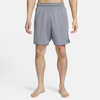 Nike Mens Totality Dri-FIT 7 Unlined Versatile Shorts in Grey | FB4196-084