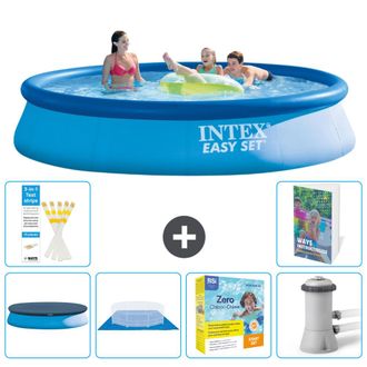 Intex Piscina Easy Set Redonda - 396x84 Cm - 7-piezas S24