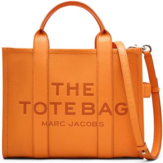 Marc Jacobs The Medium Leather tote - women - Leather - OS - Orange