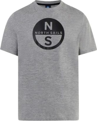 North Sails Hombre, Camisetas, Gris, Talla: 2XL