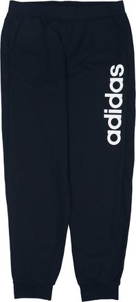 adidas Mens adidas neo Logo Printing Fleece Lined Stay Warm Bundle Feet Sports Pants/Trousers/Joggers Black CV9327