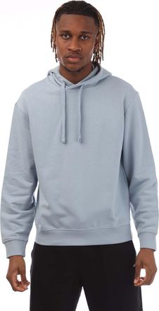 HUGO BOSS Heren Hugo Dapo Logo Print Hoodie in Blauw