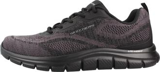 Skechers Track - Pohlter - Heren - Hardloopschoenen - Grijs - 47 1/2 EU - Fitness