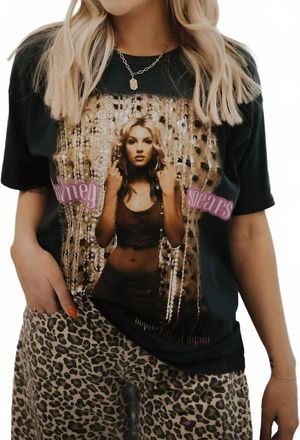 Daydreamer Britney Spears Oops I Did It Again Merch Tee In Black