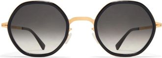 Mykita Alya A76 Zonnebril - Dames - Zonnebrillen - Geel - ONE Size - Accessoires
