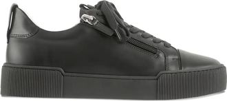 Högl Comfy leren sneakers met rits - Zwart
