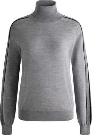 Fusalp Laryana Sweater - Dames - Sportshirts - Grijs - S - Wol - Fitness