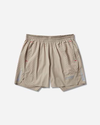 And Wander Men s Altra Ventilation Shorts Beige