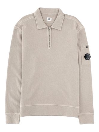 C.P. Company C. P. Company Sweatshirt with polo collar and zip