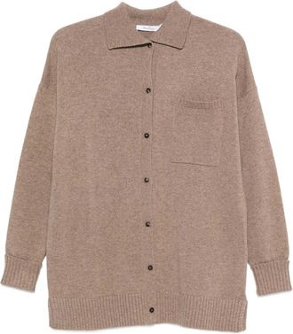 Max Mara Buttoned Chest-pocket Cardigan