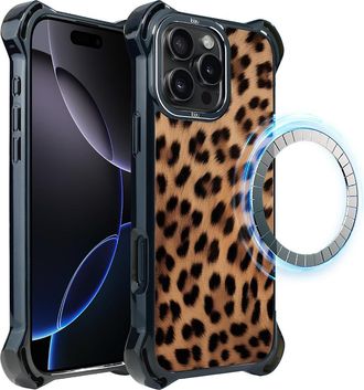 OEM Funda Para Iphone 16 Pro Max Ibizu Dropguard Ultra Con Magsafe, Natures Call, Panther