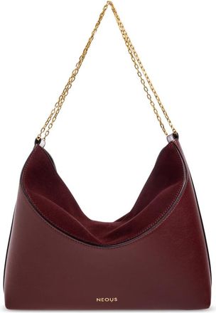 Neous Pavo West Schoudertas - Dames - Schoudertassen - Rood - ONE Size - Leer - Tassen