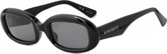 Nina Ricci Womens SNR456 57 510700 Sunglasses - Black - One Size