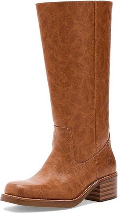 Frye and Co. Miranda 14 Wide Calf Womens Pull-on Boots Caramel : 8.5 M, Synthetic