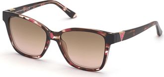 Guess GU7776 74G Womens Sunglasses Tortoiseshell Size 54