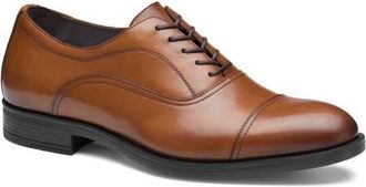 Johnston & Murphy Conlin Cap Toe Oxford in Light Tan Full Grain at Nordstrom, Size 11.5