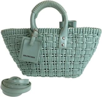 Balenciaga Pre-owned Handbags, female, Green, Size: ONE SIZE Pre-owned Silver balenciaga-bags