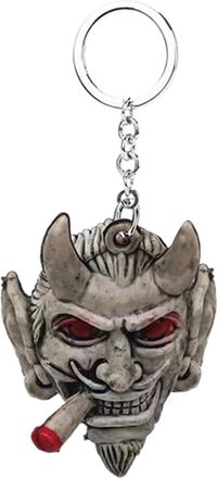 Generic Skeleton Keychain,Antique Silver Color Skull Key Ring for Women | 3D Resin Skeleton Key Chain, Motorcycle Bicycle Skull Chain, Bag Charm Fashion Keyri