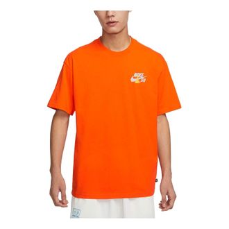 Nike SB Graphic T-shirt Asia Sizing Orange FJ1136-803