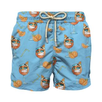 MC2 Saint Barth Uomo, Costumi da bagno, Multicolore, L, new