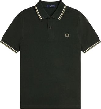 Fred Perry M3600 Poloshirt - Heren - Polos - Groen - 2XL - Katoen - Tops