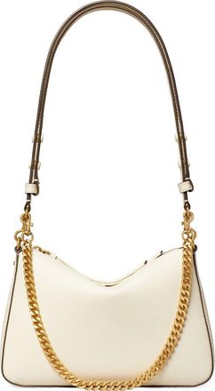 Tory Burch Small Perry Leather Shoulder Bag in Warm White at Nordstrom
