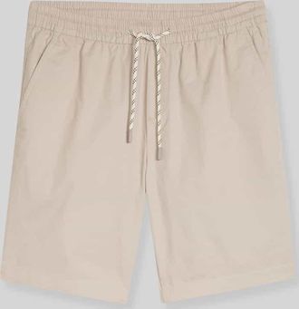 Tom Tailor Denim Regular Fit Sweatshorts aus reiner Baumwolle in Beige, Gr&ouml;&szlig;e XXL