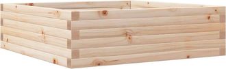 vidaXL Garden Planter 80x80x23 cm Solid Wood Pine Vidaxl