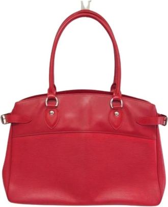 Louis Vuitton Pre-owned Handbags, female, Red, Size: ONE SIZE Pre-owned Leather Handbag