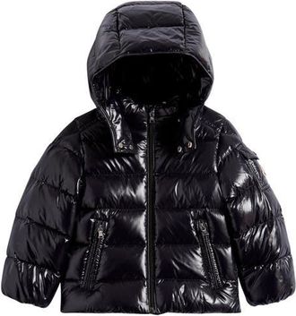 Moncler Kids Maya Jacket in Black at Nordstrom, Size 18-24M