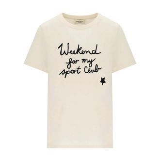 Max Mara Edison T-shirt - female - Weekend Max Mara - T-Shirts - White - XL - Tops
