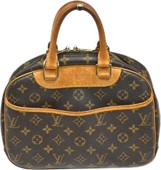 Louis Vuitton Pre-owned Handbags, female, Brown, Size: ONE SIZE Pre-owned Vintage Canvas Handbag