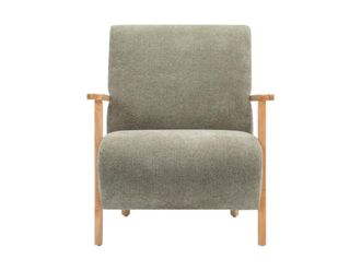 VENTE-UNIQUE.COM Sill&oacute;n cl&aacute;sico poli&eacute;ster verde