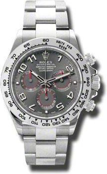 Rolex Pre-owned Rolex Cosmograph Daytona Chronograph Grey Dial Mens Watch 116509GAIO