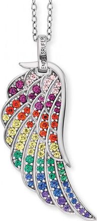 Engelsrufer Womens ERN-WING-ZIM Ladies Wing Necklace Silver Sterling - One Size