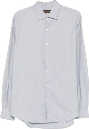 Brett Johnson Heren, Overhemden, Blauw, Maat: XL