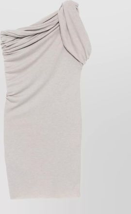 Rick Owens asymmetrical cotton tank top