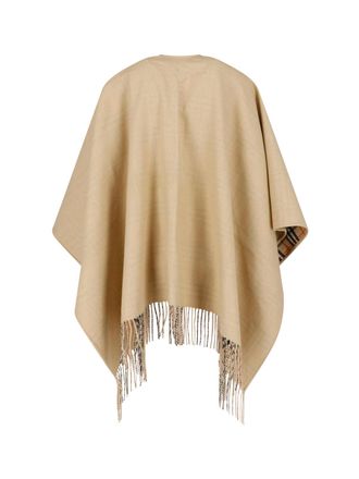 Burberry Womens Jackets Beige Wool