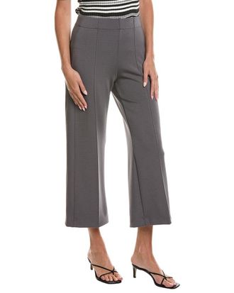 T Tahari Cropped Wide Leg Pant
