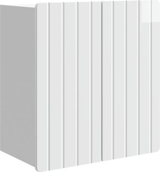 vidaXL Armario De Pared Blanco Brillante 59 X 31 X 64 Cm Vidaxl