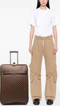 Louis Vuitton Pre-owned Womens Damier Ebene Pegase 65 - Brown Textile - One Size